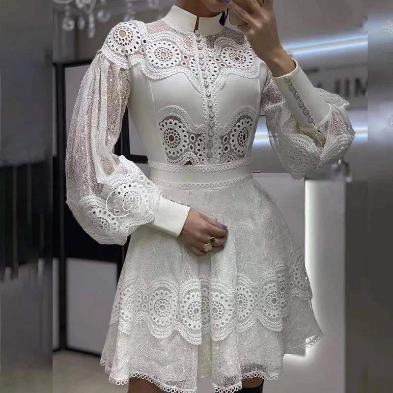 Meshm short dress