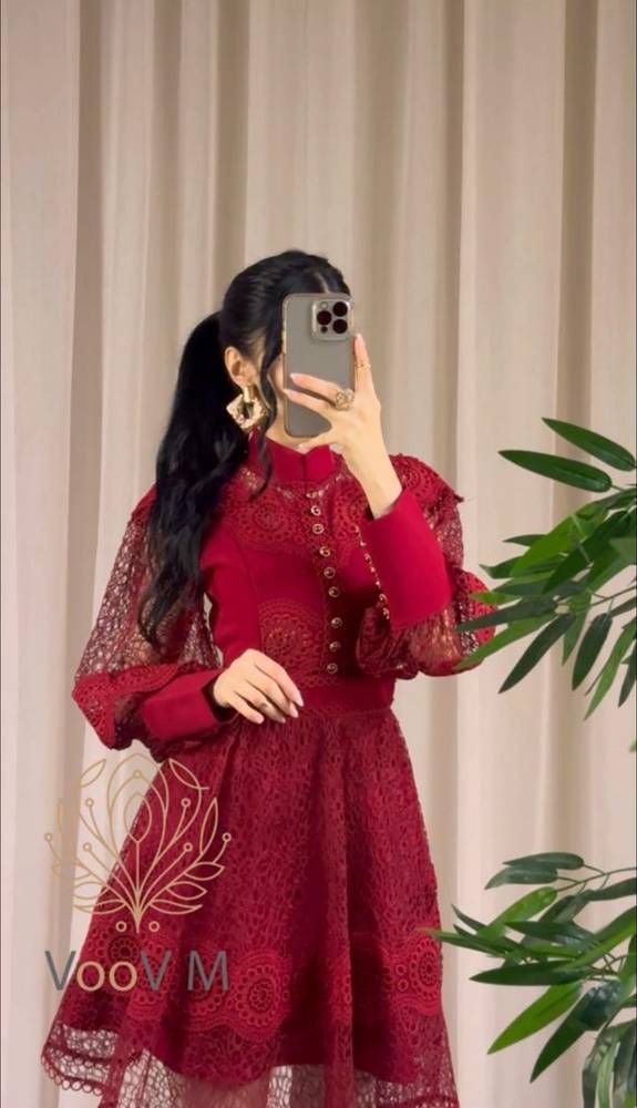 Meshm short dress