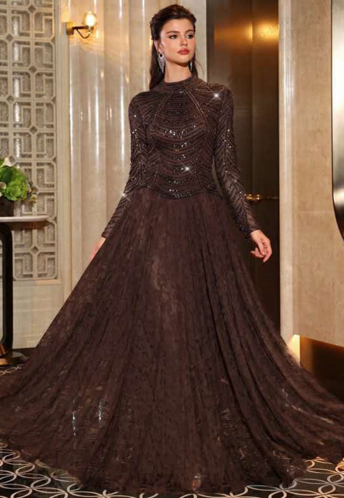Celeste Lace Elegance Dress