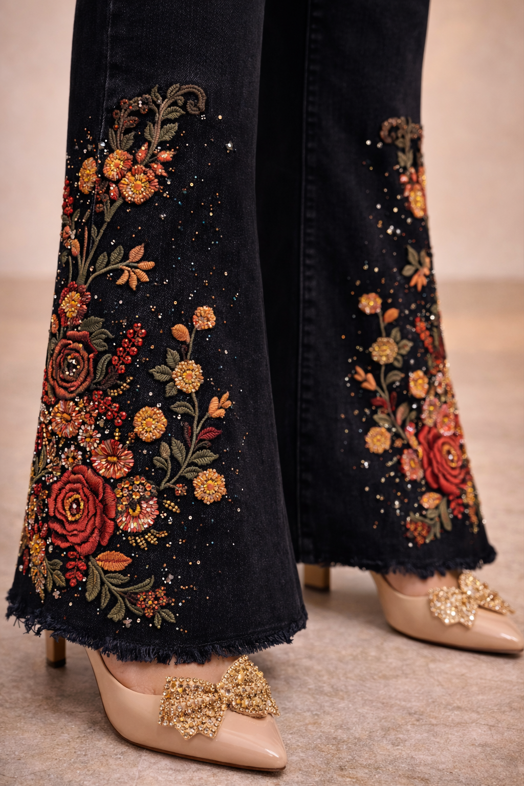 Rose Royale Denim Pant