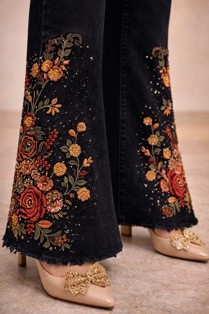 Rose Royale Denim Pant