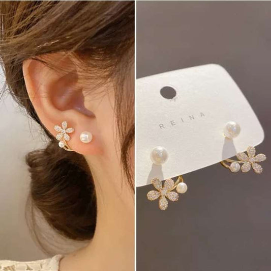 Fresh Daisy Korean Studs