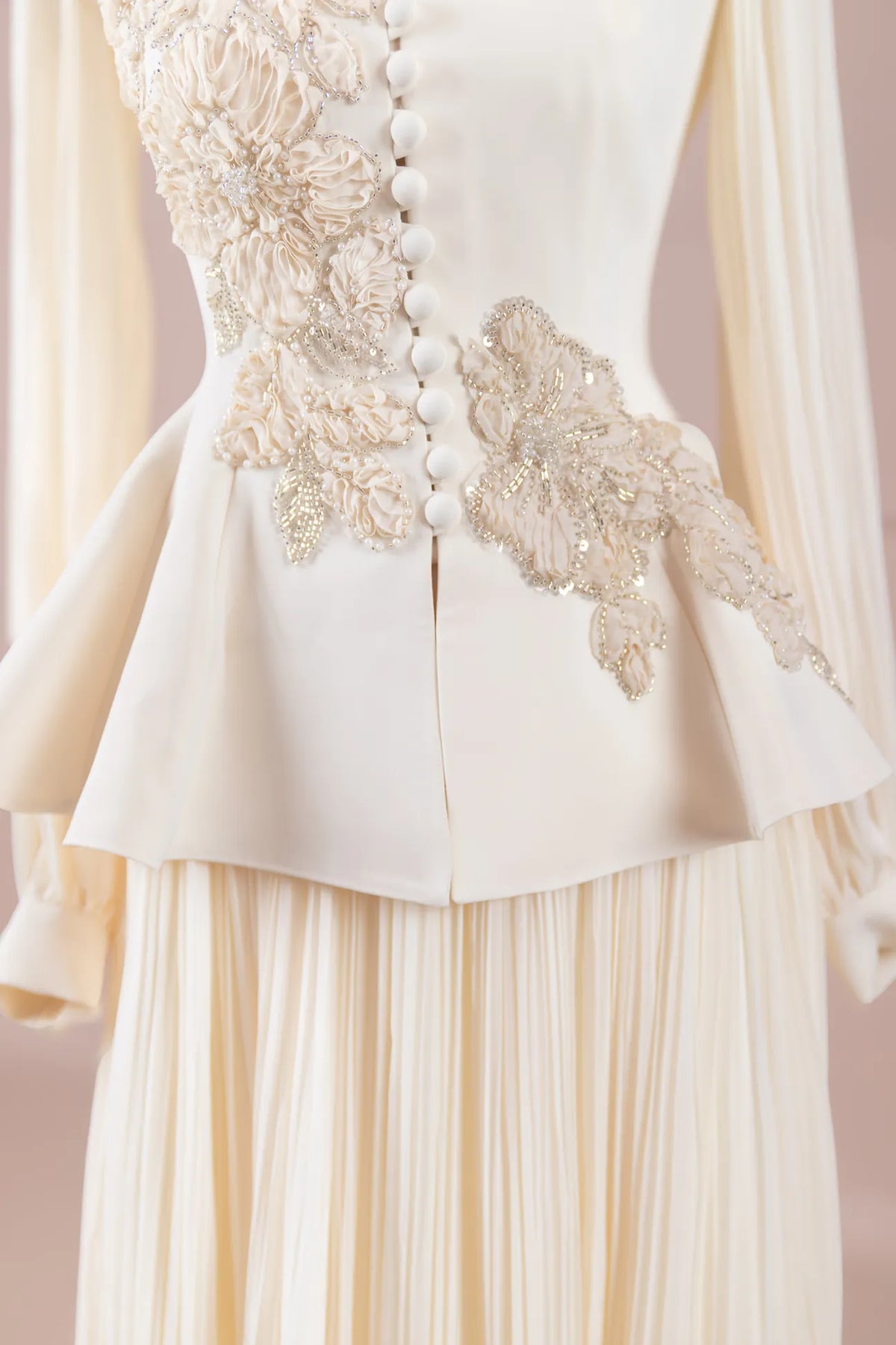 Flora Luxe Pleated Co-Ord Set