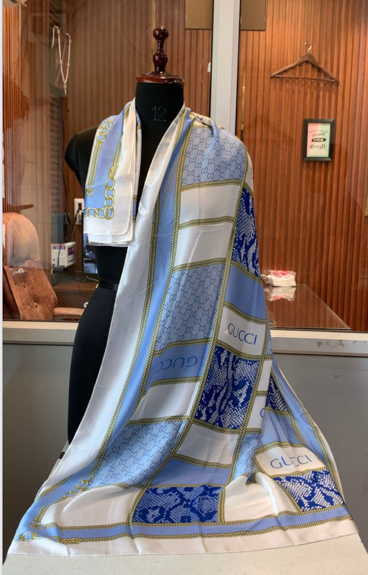 Luxury GC silk scarf