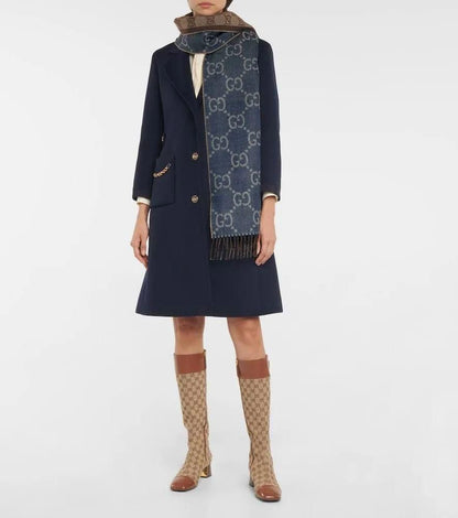 Éclat Monogram Reversible Scarf