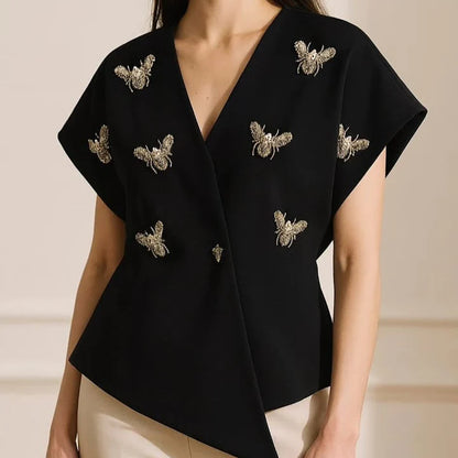 Anna 3D embellished Blazer