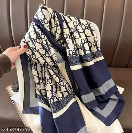 DIOr printed silk scarf
