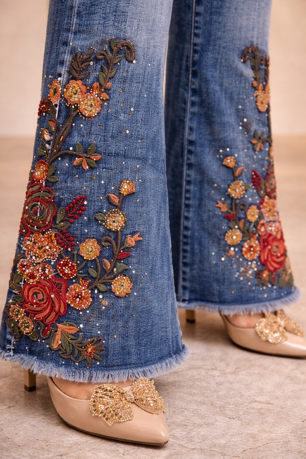 Rose Royale Denim Pant