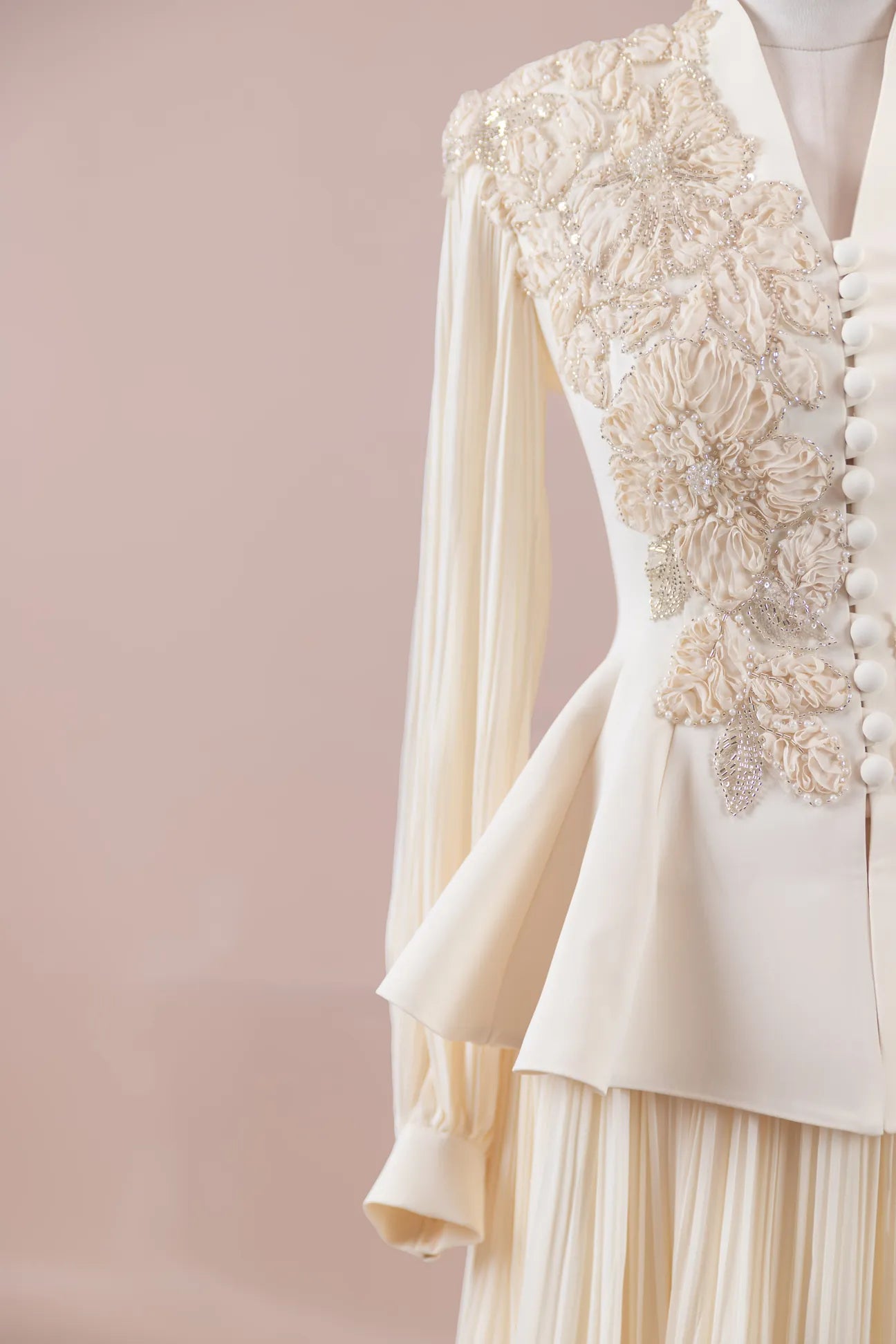 Flora Luxe Pleated Co-Ord Set