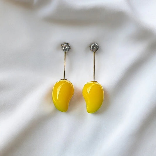 Alphonso Mango Drop Studs