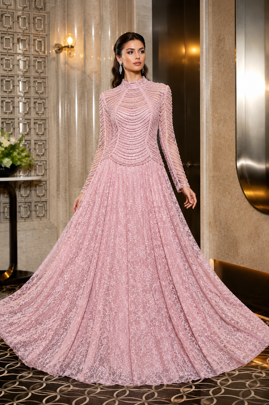 Celeste Lace Elegance Dress