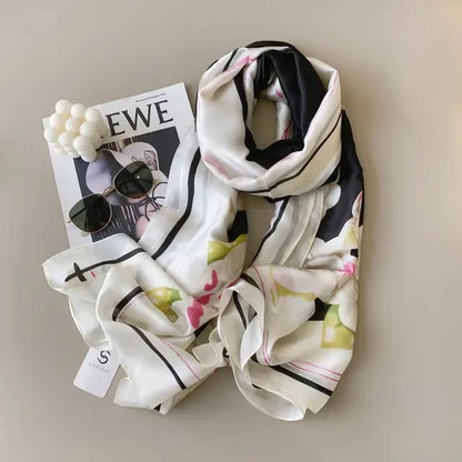 Gallica  Printed silk scarf