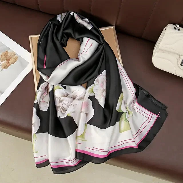 Gallica  Printed silk scarf