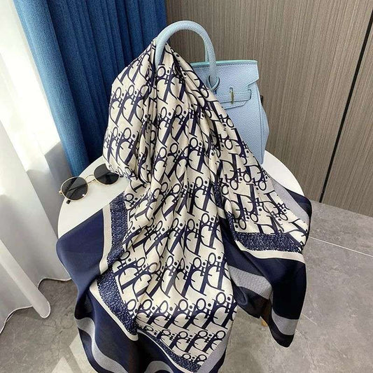 DIOr printed silk scarf