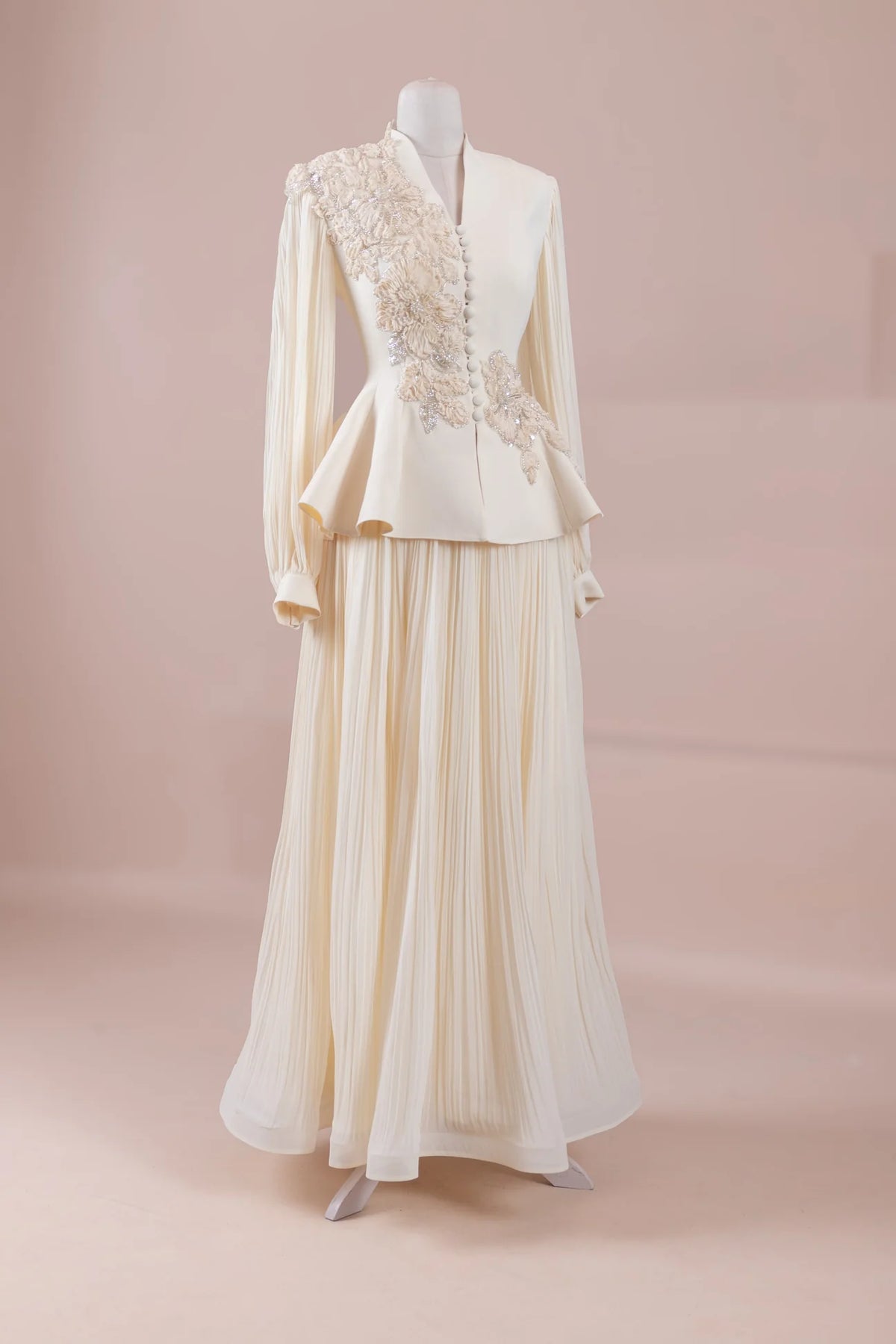 Flora Luxe Pleated Co-Ord Set