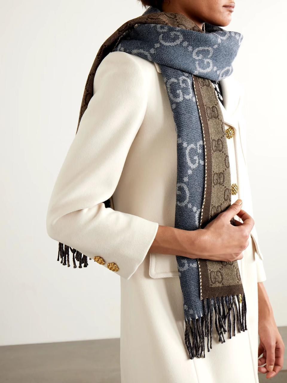 Éclat Monogram Reversible Scarf