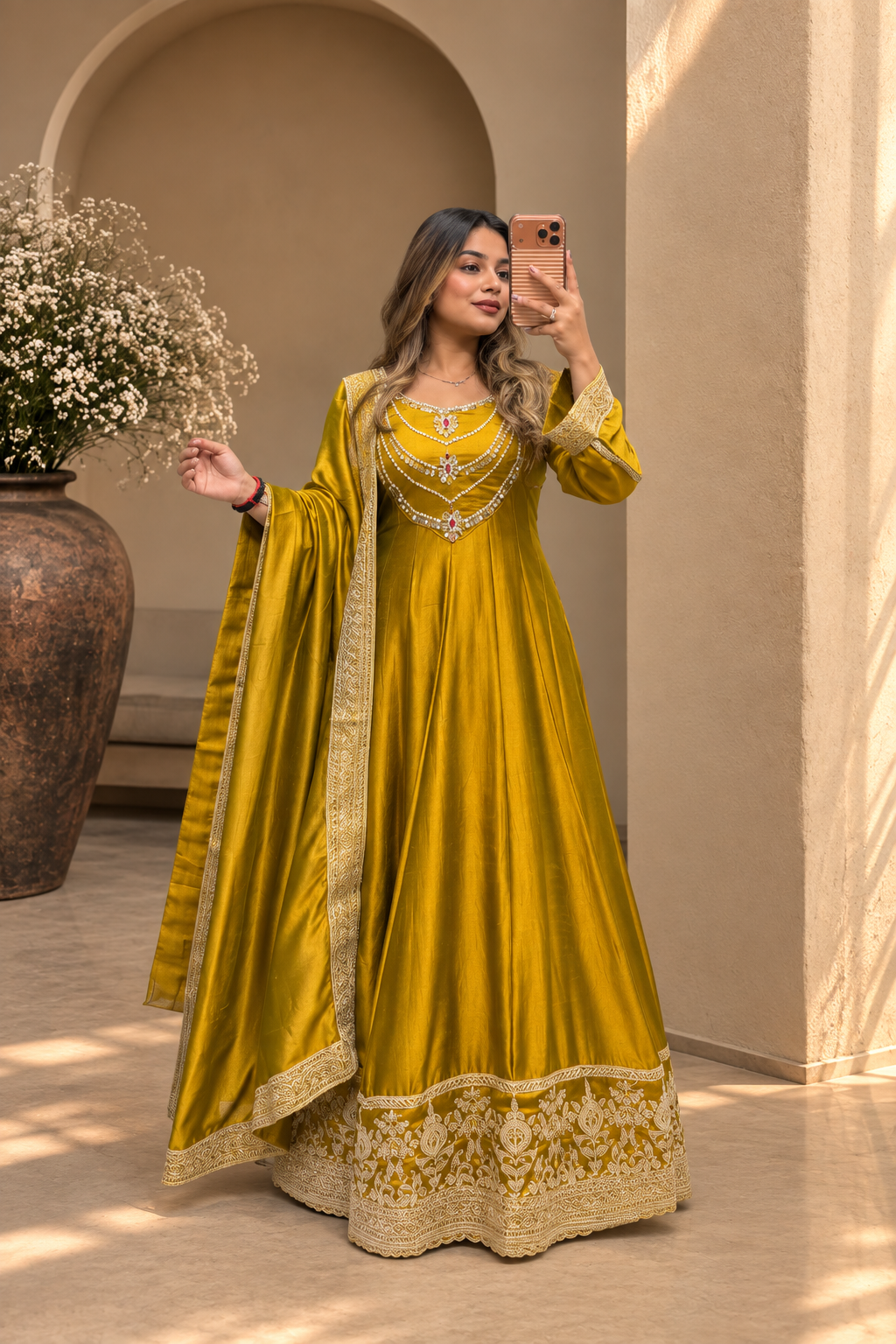 Noor E Sham - Anarkali set