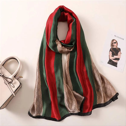 Fleur d’Or Silk Scarf