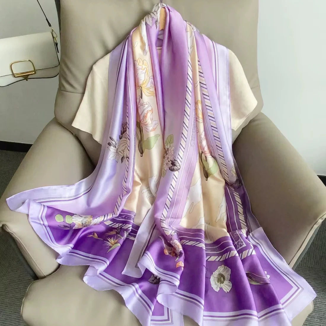 The Heiress Silk Scarf