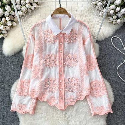 Lisa Embroidery shirt