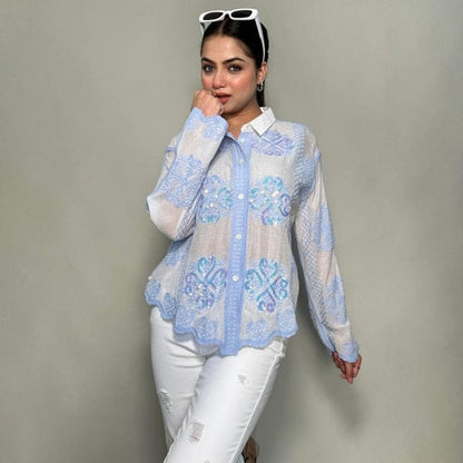 Lisa Embroidery shirt