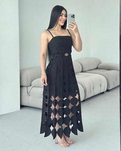 Luxe Moon cut Dress