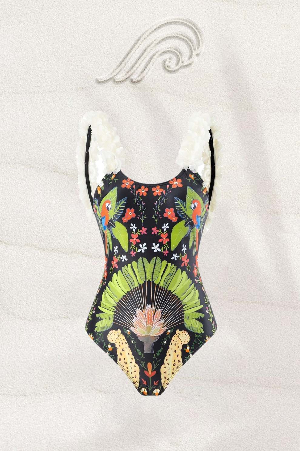 Pola Printed Luxury Swimsuit