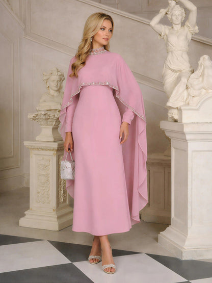 Royal Crystal Luxe Cape Set
