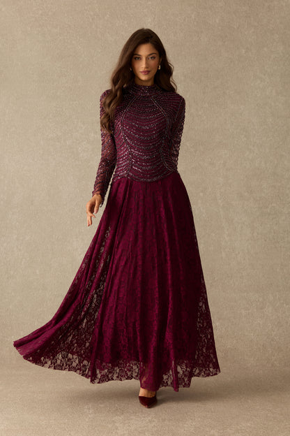 Celeste Lace Elegance Dress