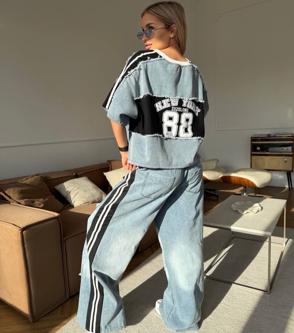 Athletica Luxe Denim Co Ord