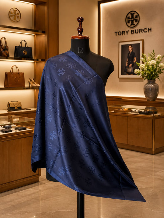 TB Luxury Monogram Stole