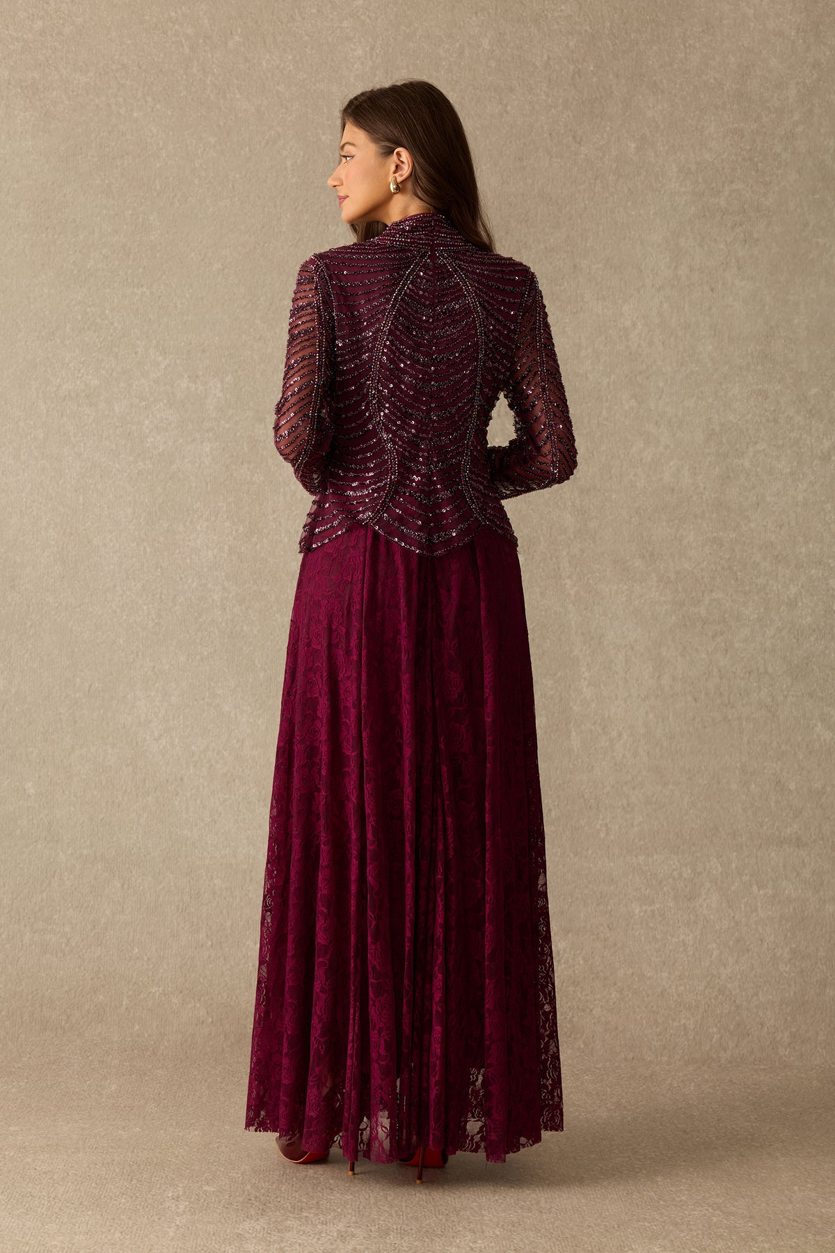 Celeste Lace Elegance Dress
