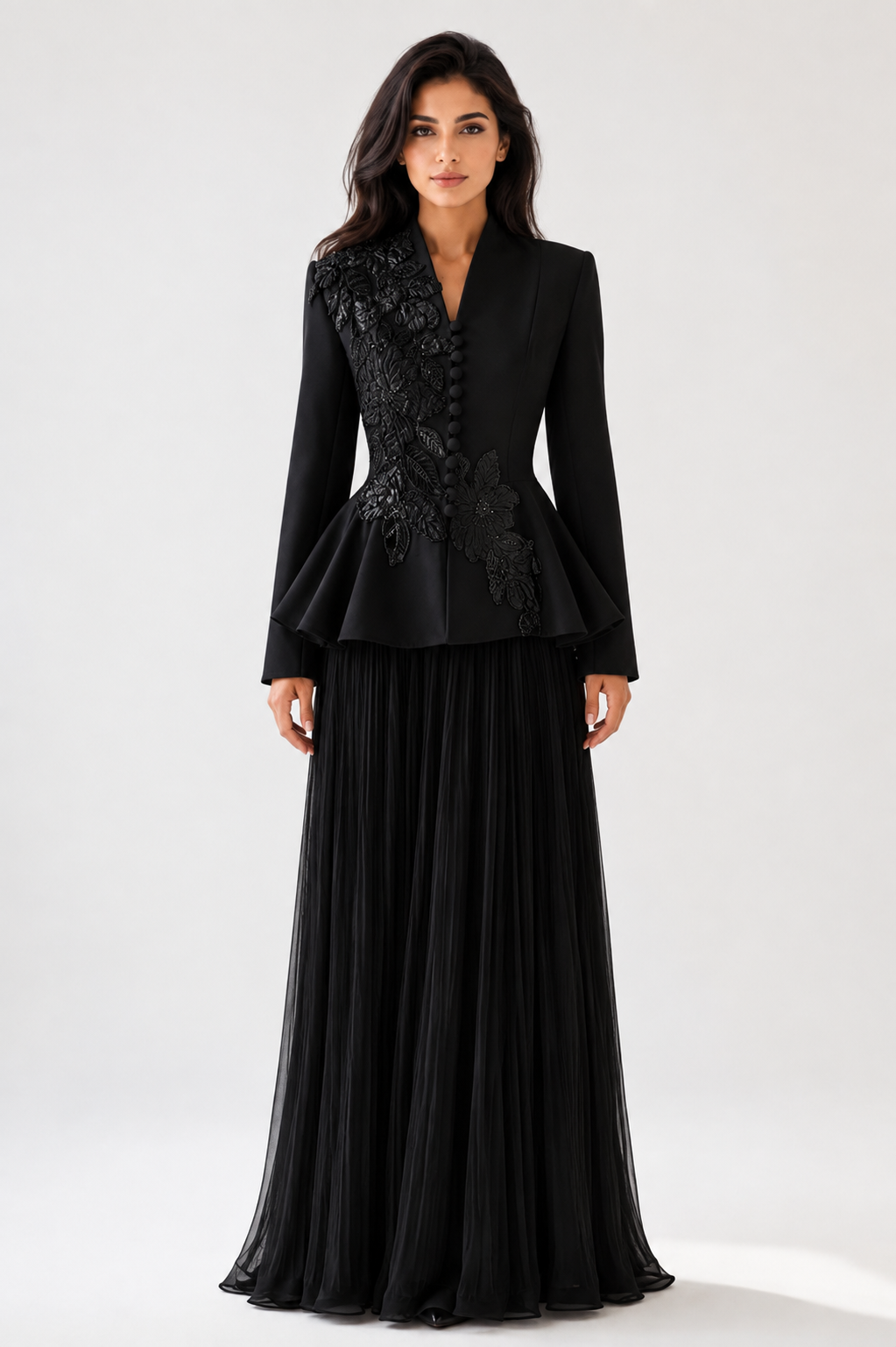 Fleur Luxe Pleated Co-Ord Set