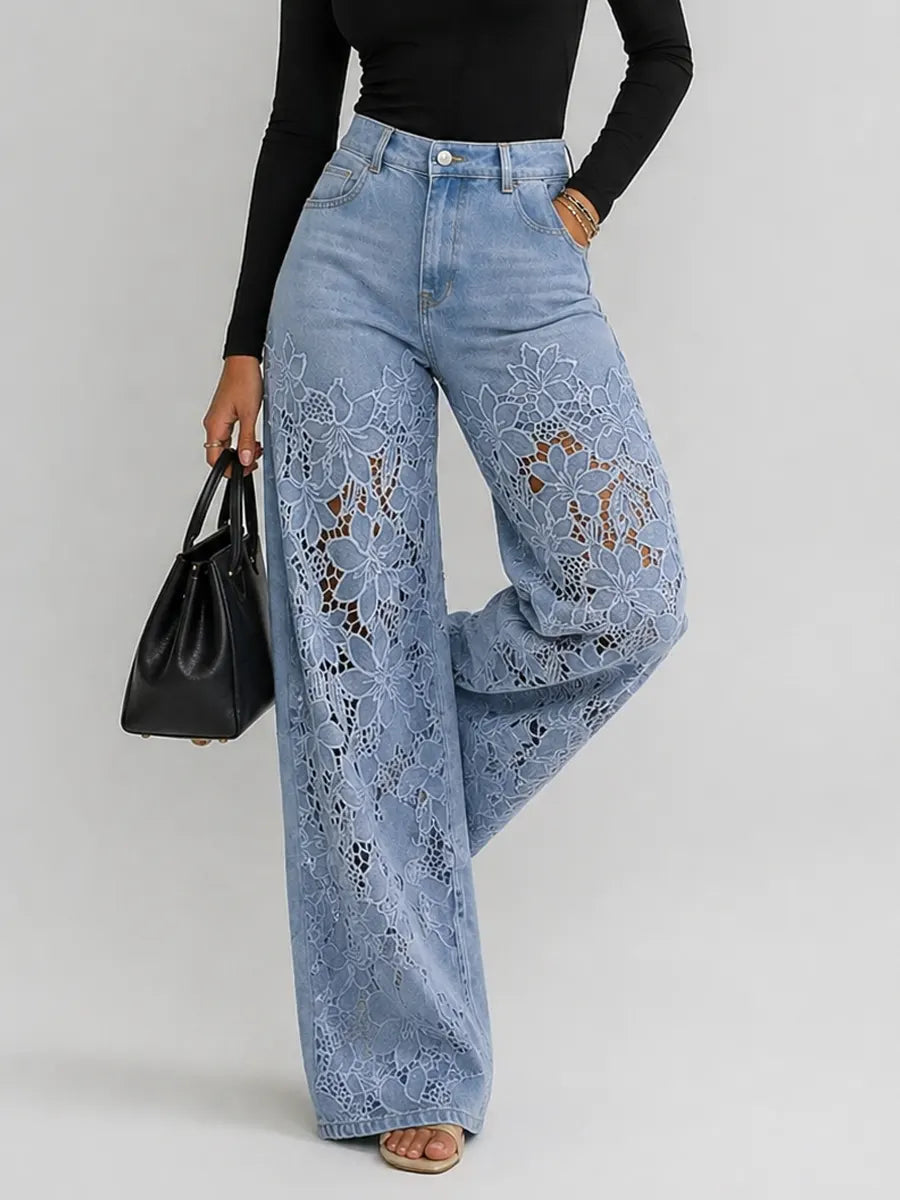 Celestia Flora Luxe Flare Denim