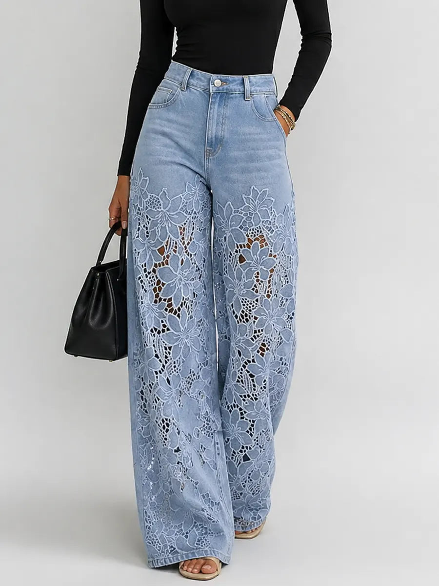 Celestia Flora Luxe Flare Denim