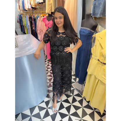 Floral Fringe Co ord