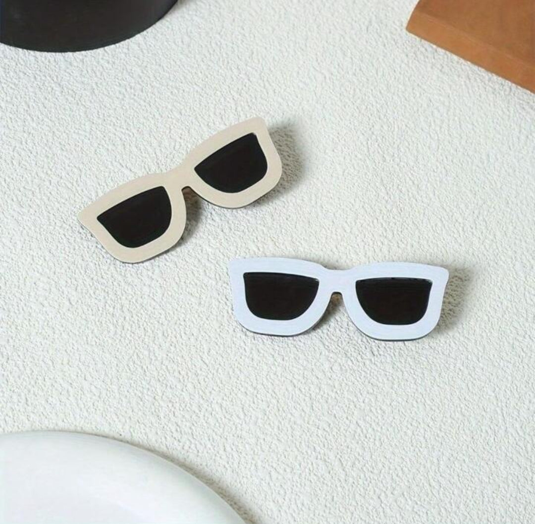 Glasses Hair clip 2pc/set