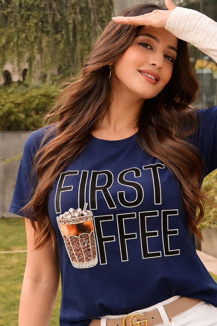 First Coffee ™ Statement Tee