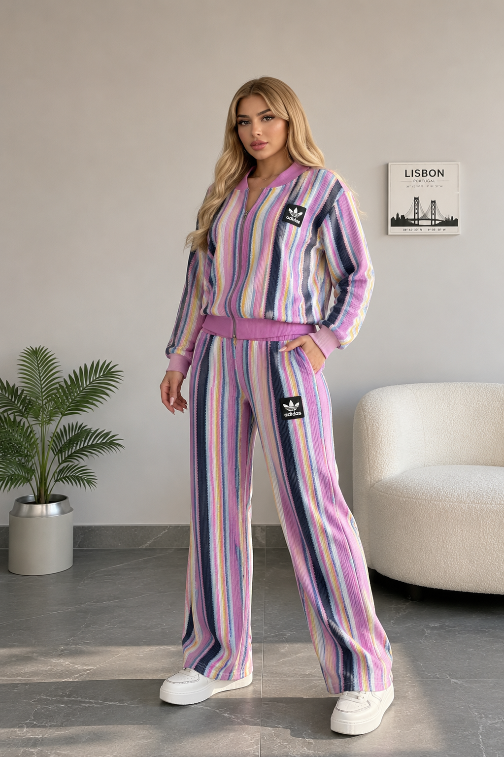 Knit Stripe Co ord
