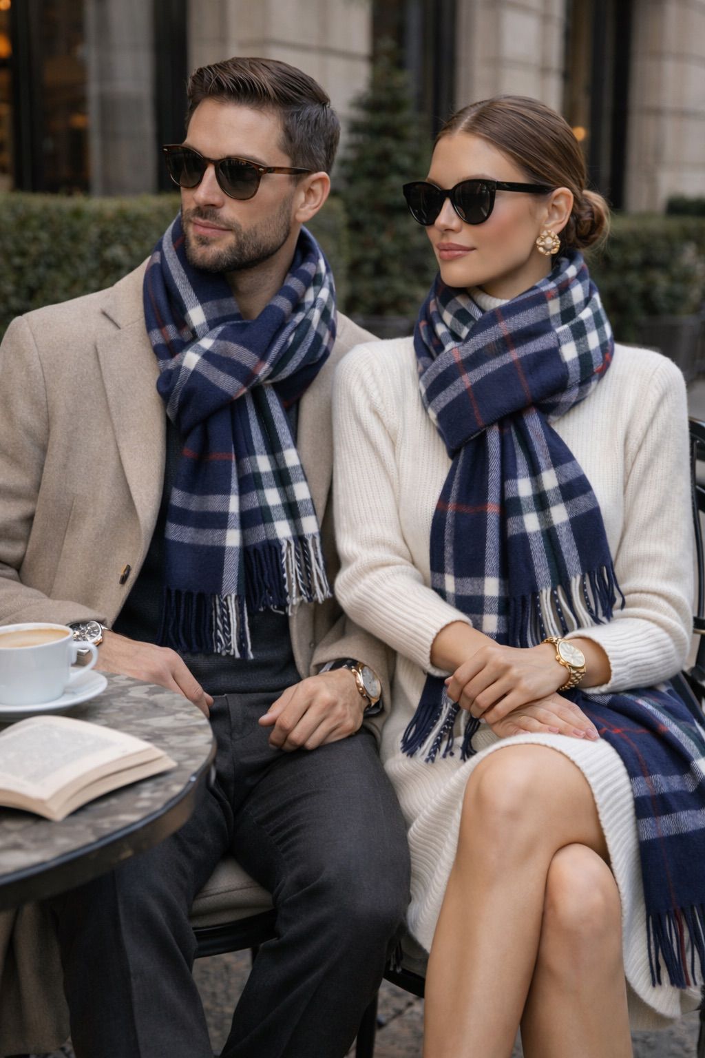 Royal Check Scarf