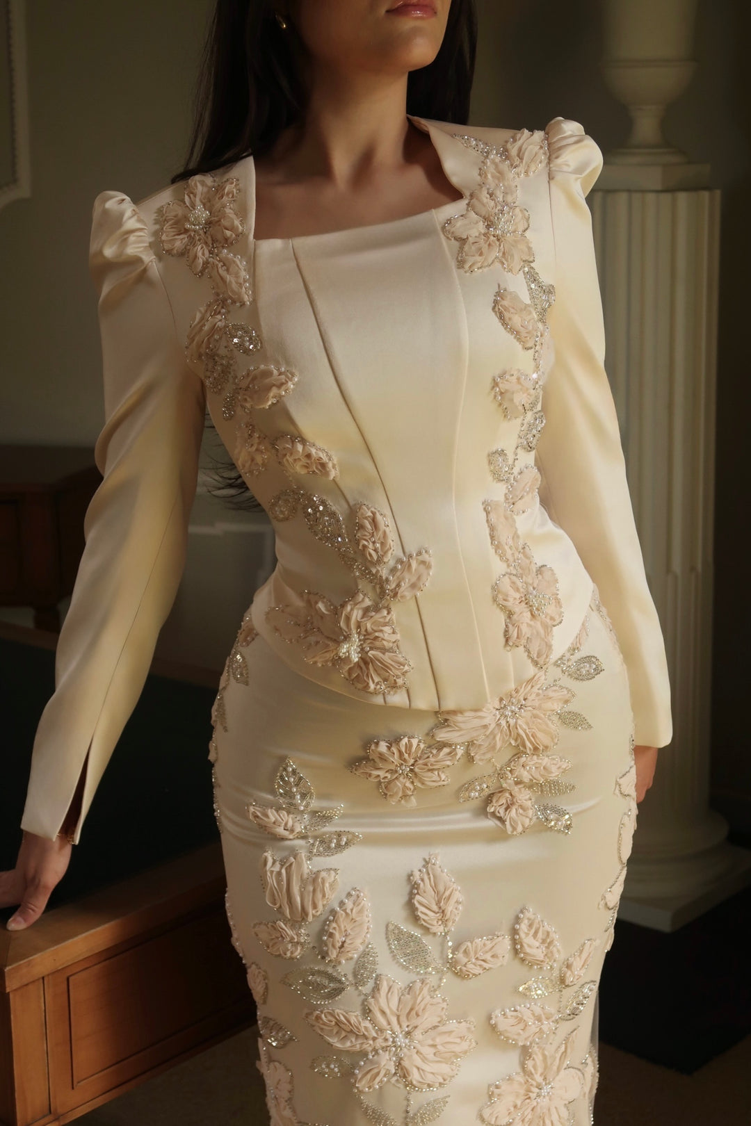Nooreh Embroidered Elegance Dress