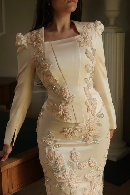 Nooreh Embroidered Elegance Dress