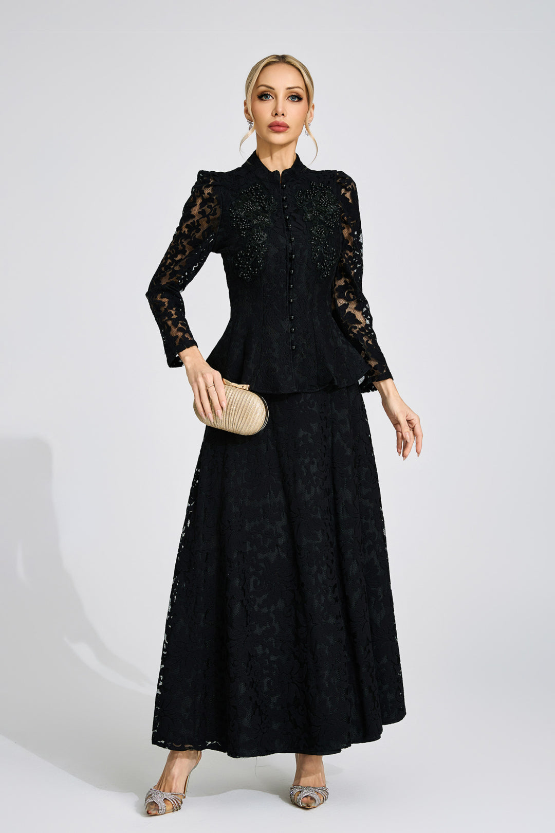Celeste Floral Embellished Set