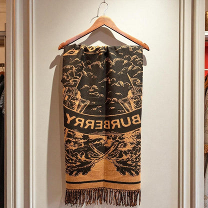 Heritage Crest Woven Winter Scarf