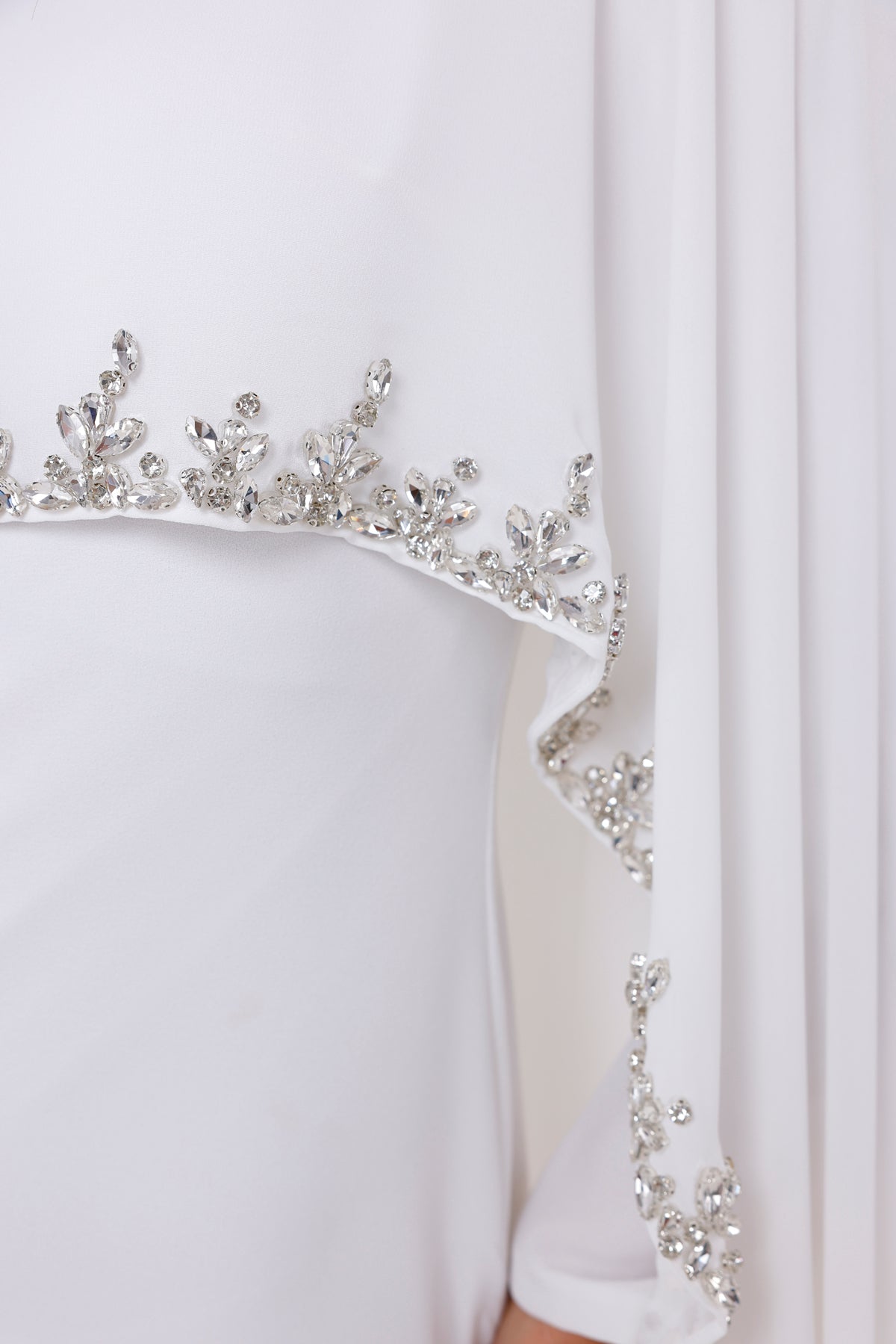 Royal Crystal Luxe Cape Set