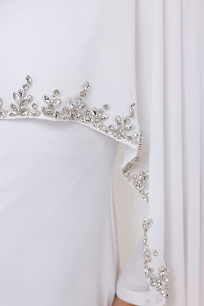 Royal Crystal Luxe Cape Set