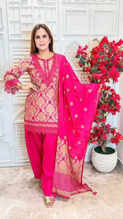 Heirloom Embroidery Suit