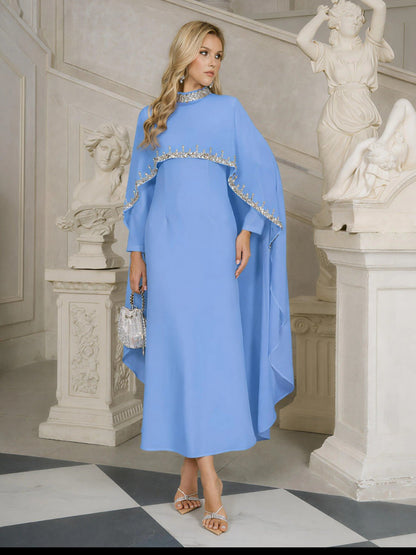 Royal Crystal Luxe Cape Set