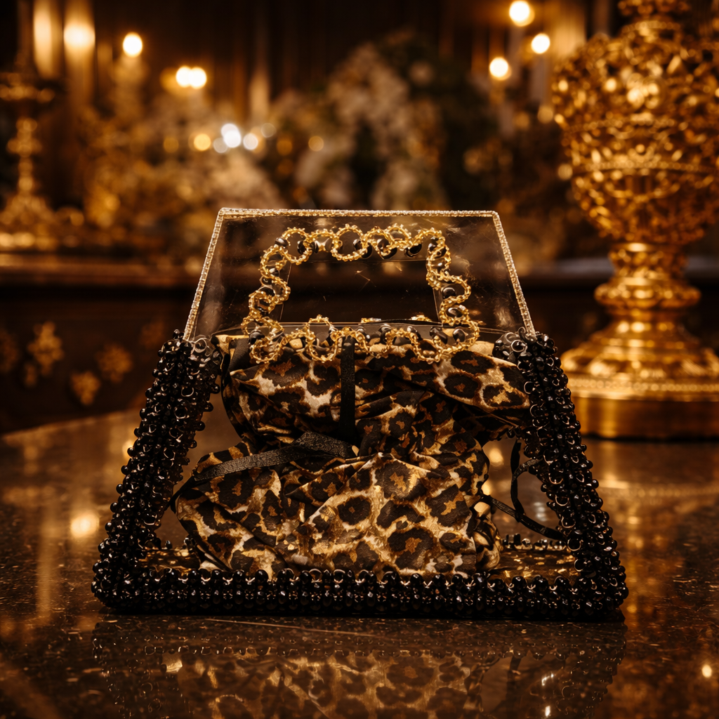 Wild Luxe Crystal Bag