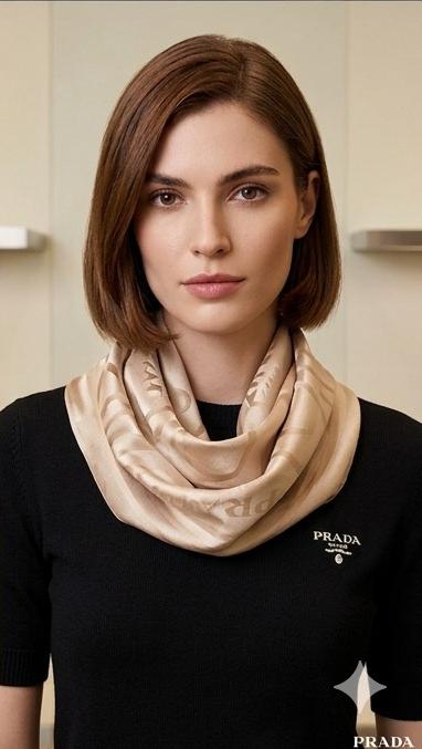 Pero Luxury Monogram Scarf